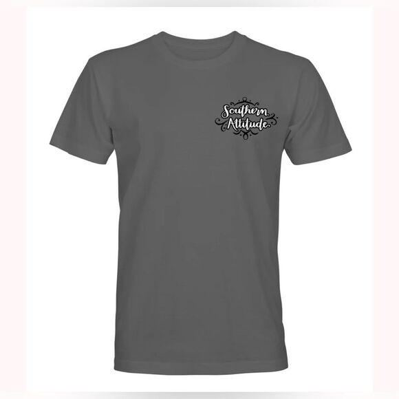 Southern attitude I’m fine cat shirt - Picture 2 of 9
